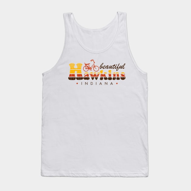 From the Hawkins Tourism Board Tank Top by RisaRocksIt